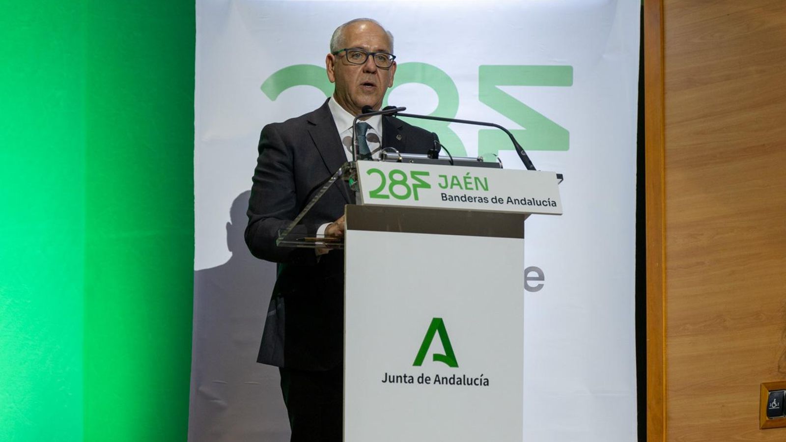 Entrega de las Banderas de Andalucía 2025 en Jaén