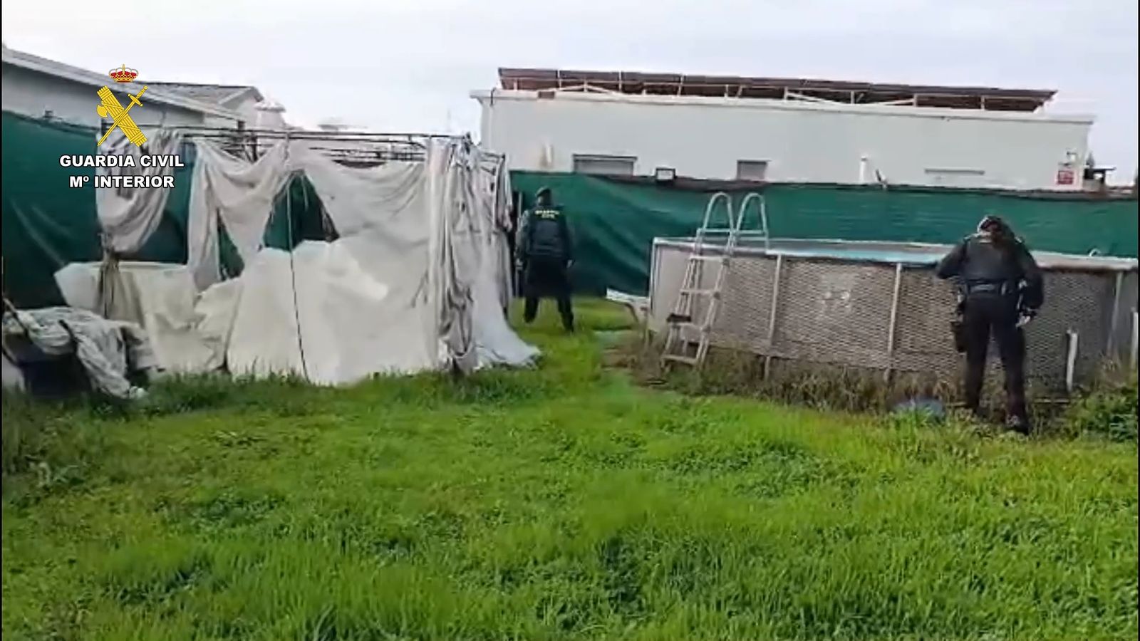 Operación de la Guardia Civil contra las construcciones ilegales