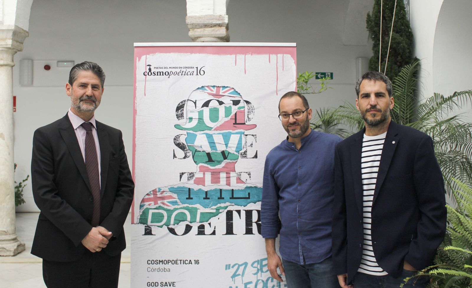 Angel Cañadilla, David Luque y Antonio Agredano