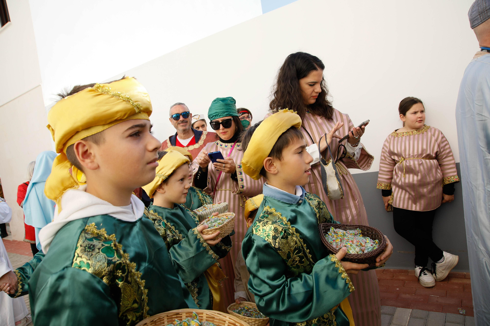 Las imágenes del Auto Sacramental de los Reyes Magos en Los Gallardos
