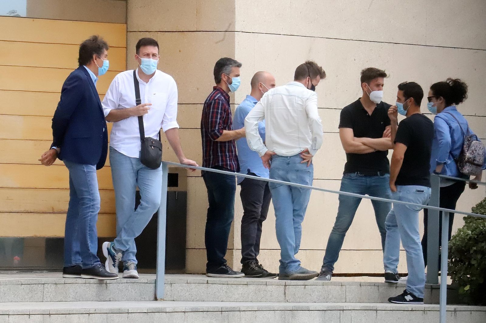 Imágenes de las muestras de condolencia por el fallecimiento de Francisco Mendoza