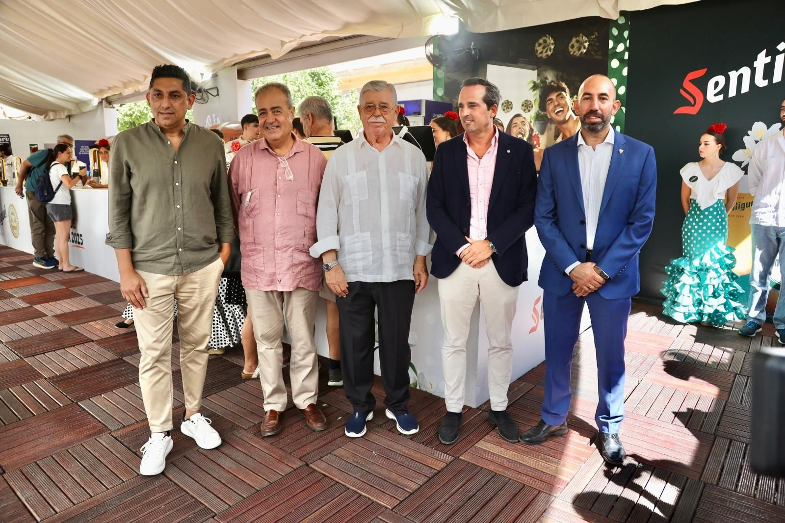 El Málaga CF, en la Feria