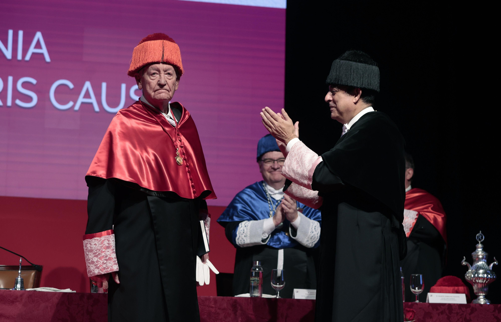 La investidura de Rafael Escudero  como Doctor Honoris Causa por la Universidad de Sevilla.