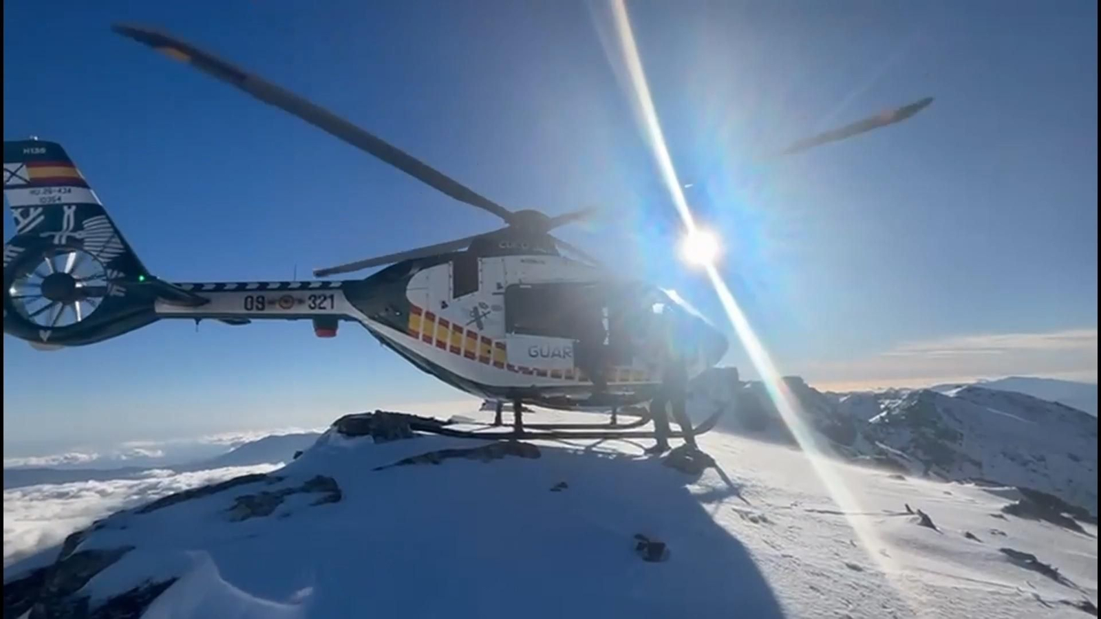 El GREIM realiza tres rescates durante el pasado fin de semana en la montaña granadina