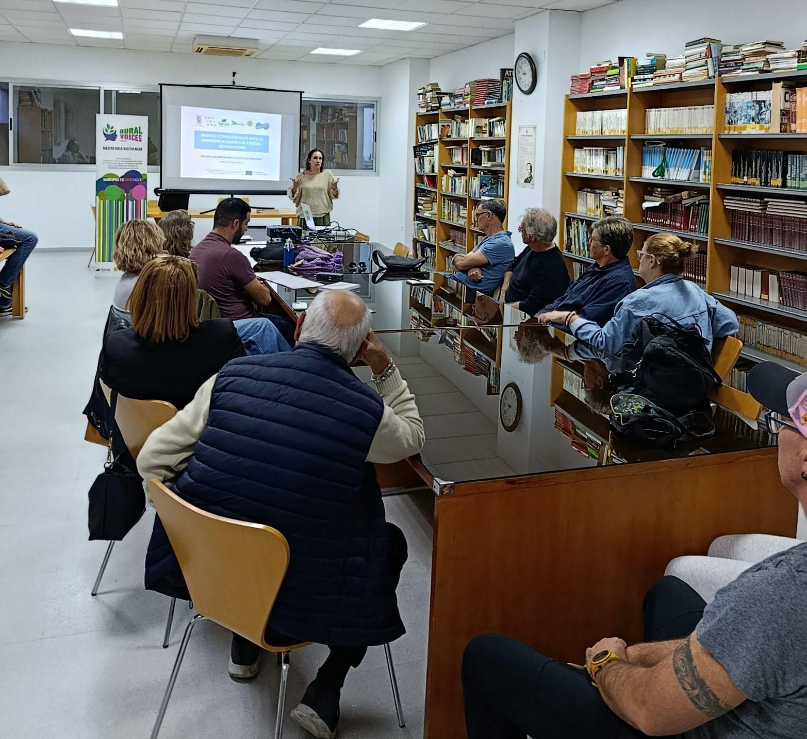Presentación del diagnóstivo del proyecto Barrios Convivenciales en el Río San Pedro