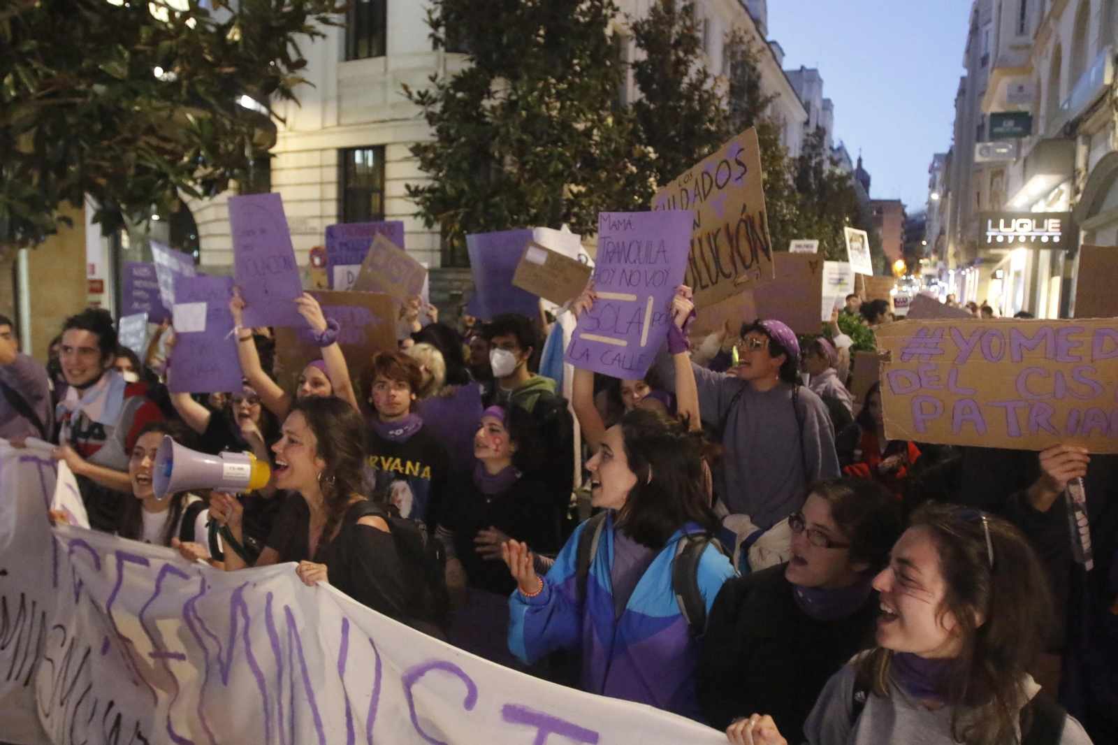 La manifestación del 8M en Córdoba, en fotografías