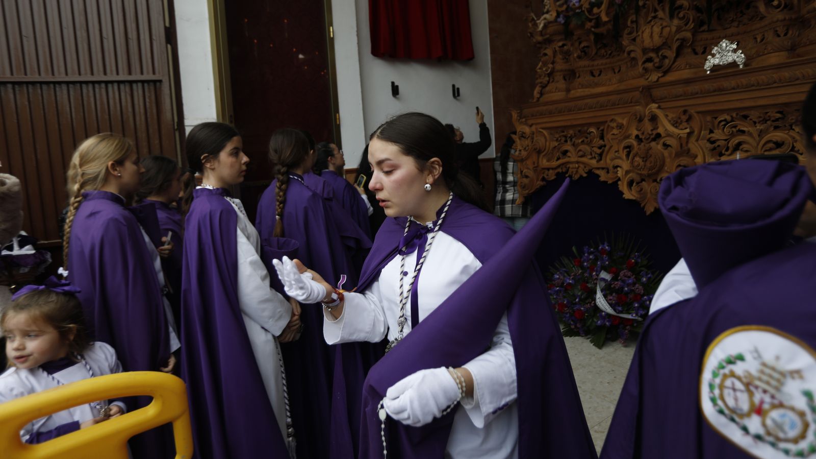 Fotos del Jueves Santo en La Línea: Perdón y la Salud, Gran Poder y Angustias