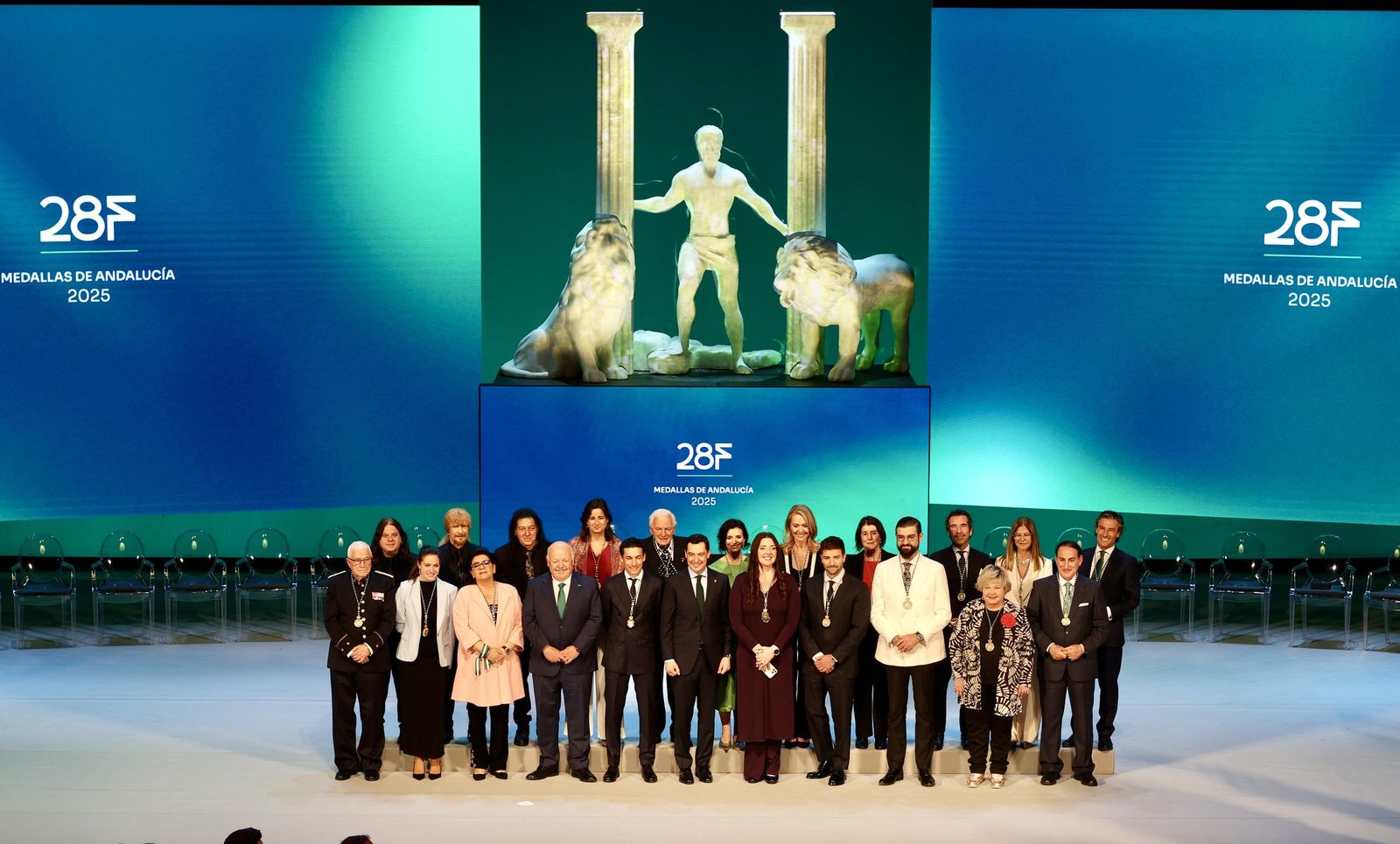 Las mejores imágenes de la gala del 28F día de Andalucía