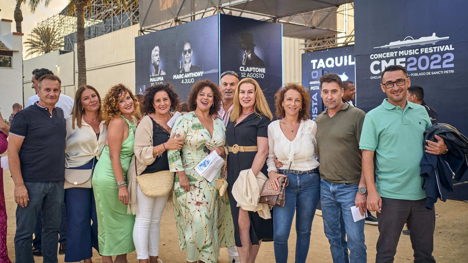 Concierto de Marc Anthony en el CMF deChiclana