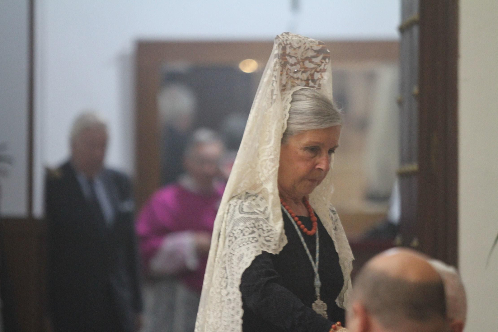 Procesión solemne de la Virgen de la Cinta.