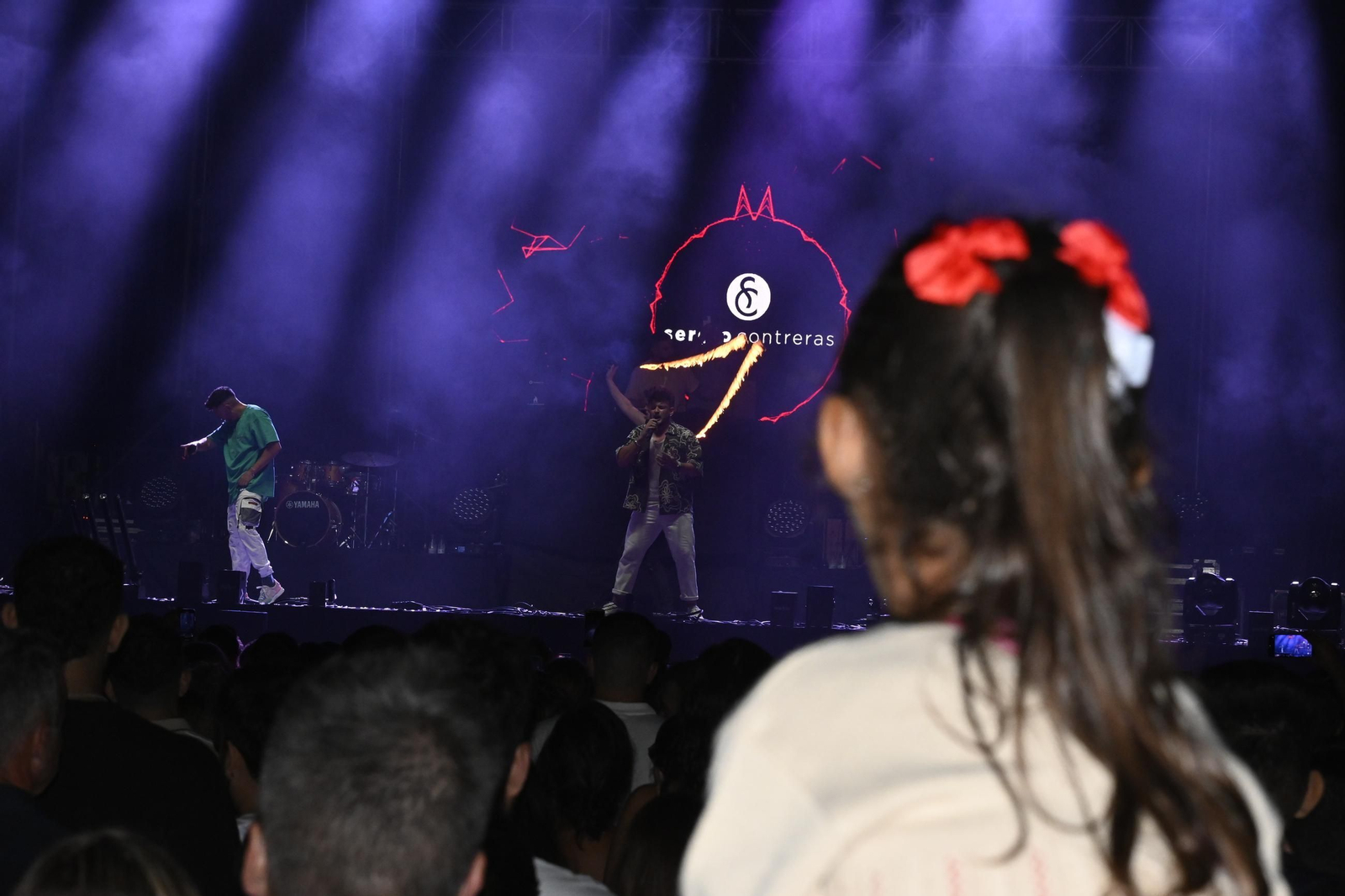 Imágenes del concierto de Sergio Contreras y Raule en las Colombinas