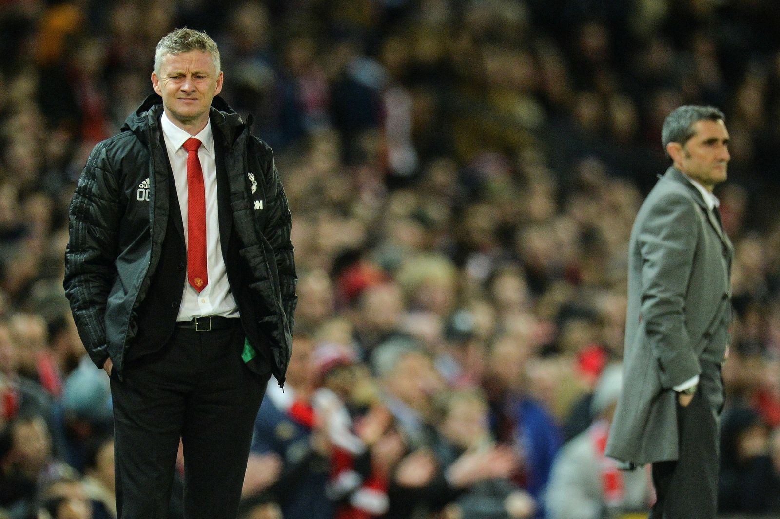 Las imágenes del Manchester United-Barcelona FC