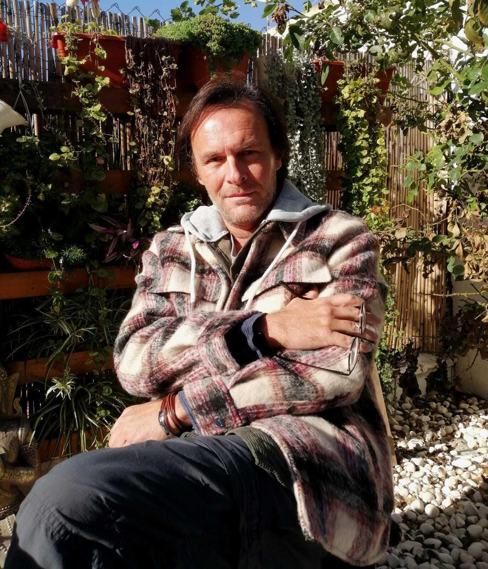 El guitarrista lebrijano y presidente Pedro María Peña.