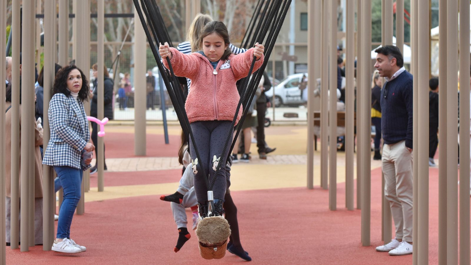 La inauguración del parque Barbésula en Guadiaro, en imágenes
