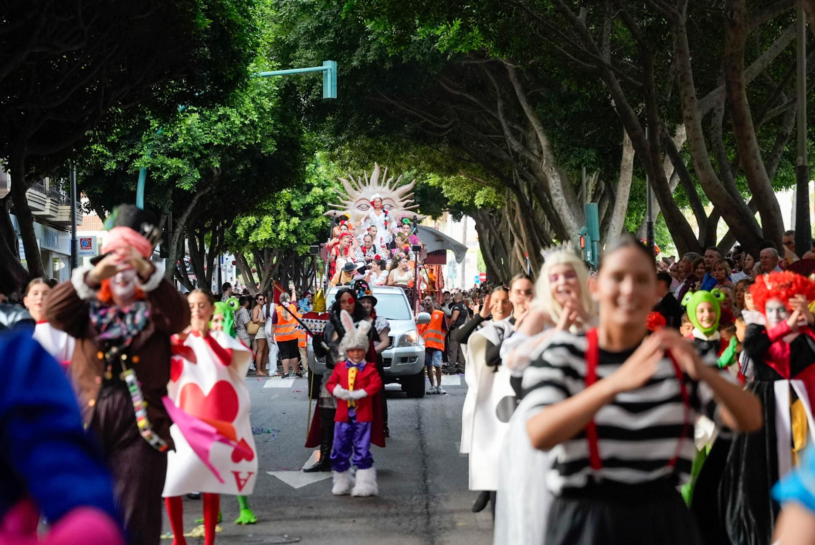 Así se ha vivido la Batalla de Flores en la Feria de Almería