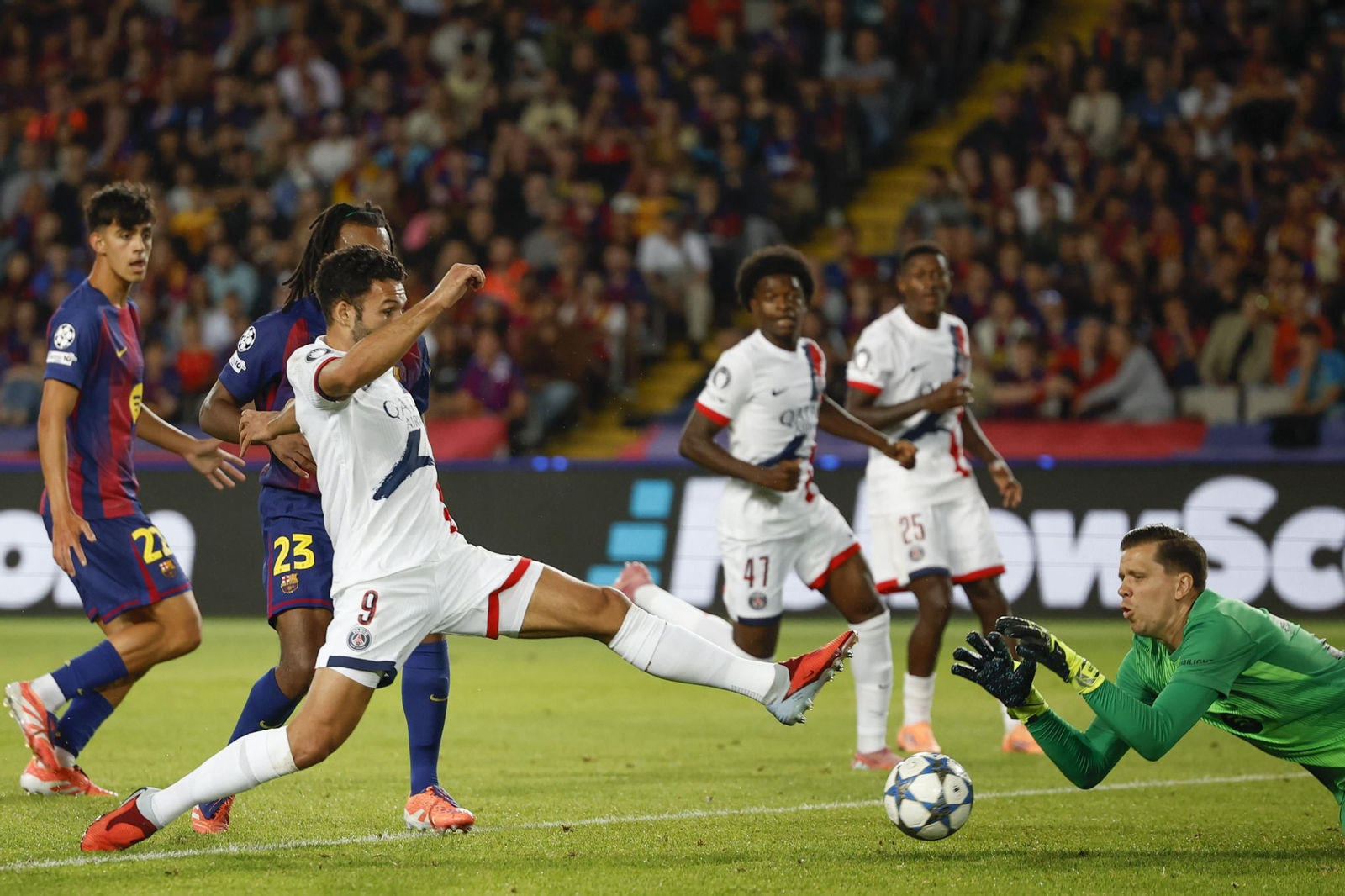 Las mejores fotos del Barcelona-PSG