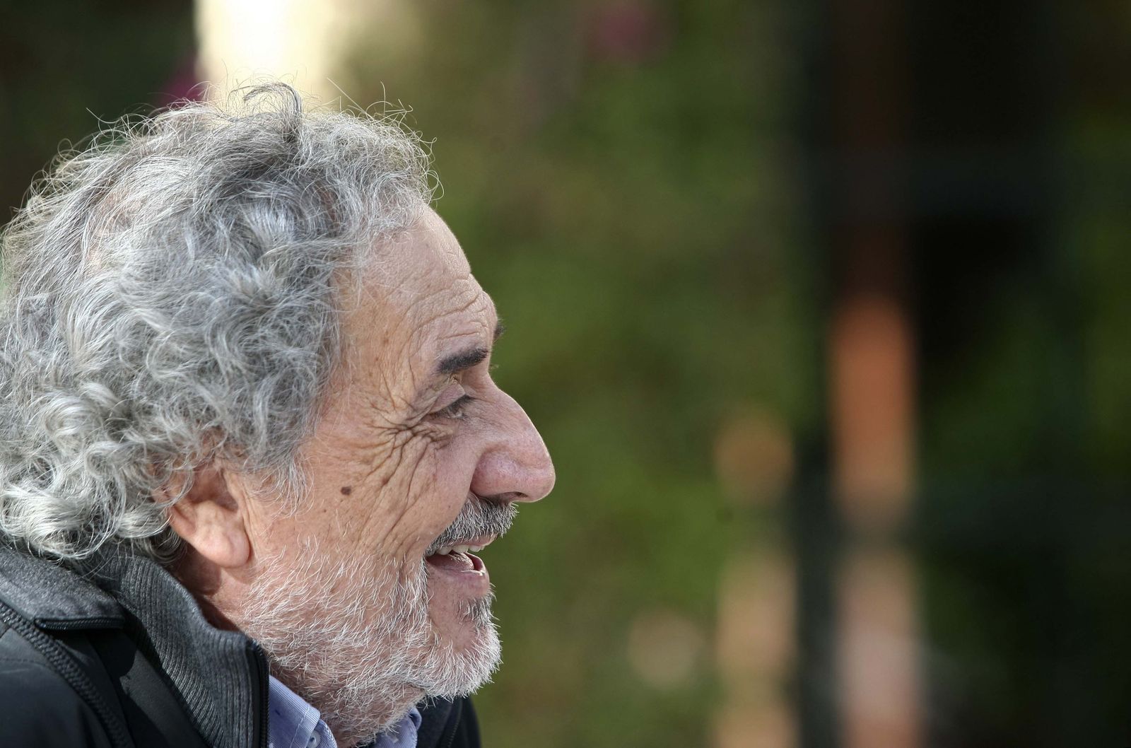 José Chamizo, durante la entrevista.