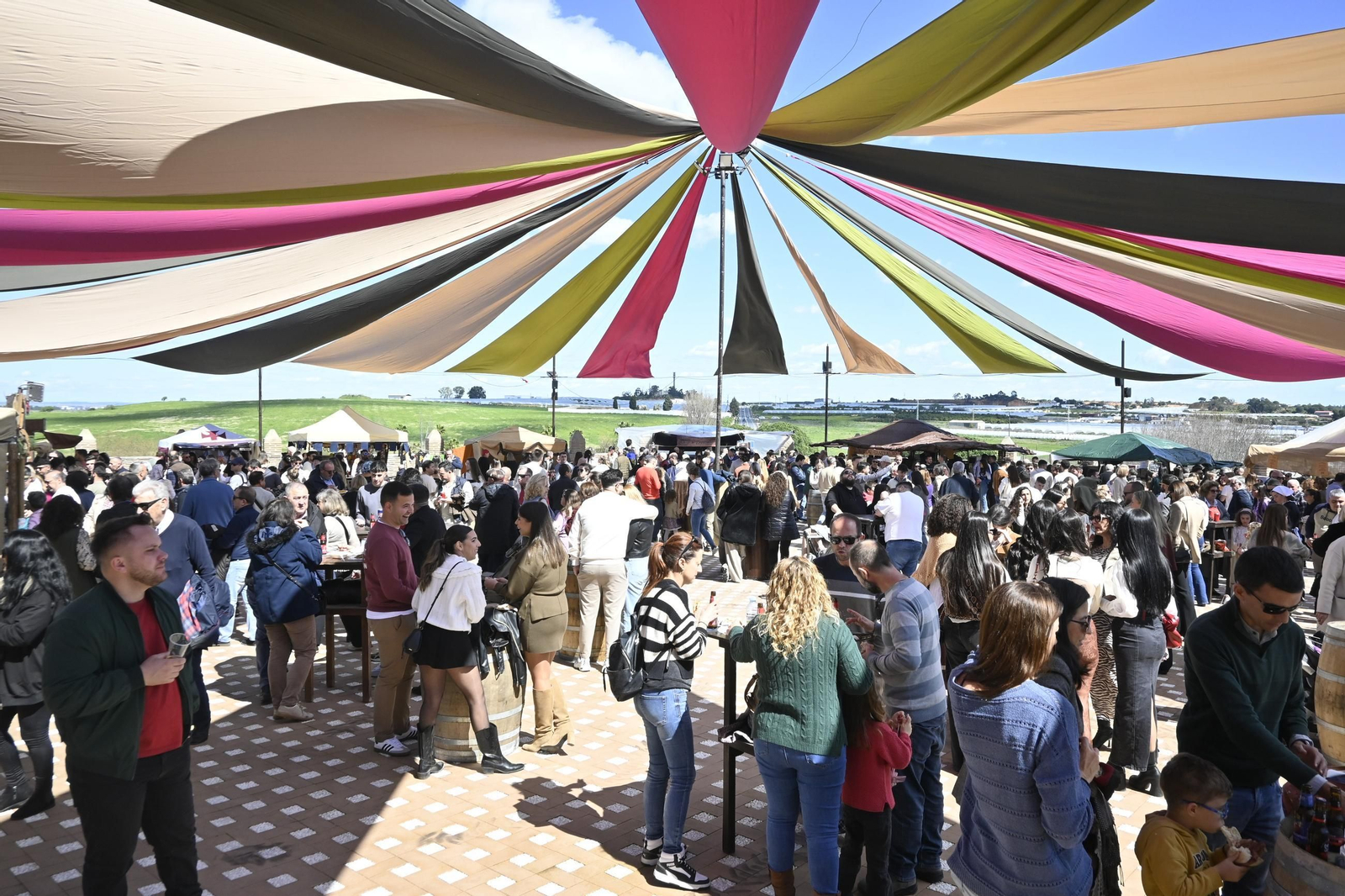 Las mejores imágenes de la Feria Medieval del Descubrimiento en Palos de la Frontera 2025