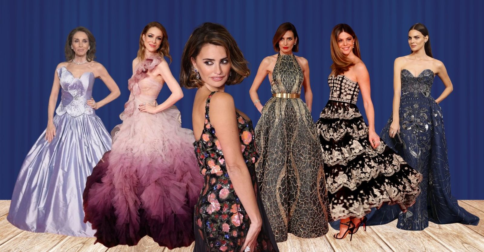 Penélope Cruz de Chanel, Nieves Álvarez de Elie Saab o Ana Belén de Redondo Brand son algunas de las famosas más elegantes de la historia de los Premios Goya.