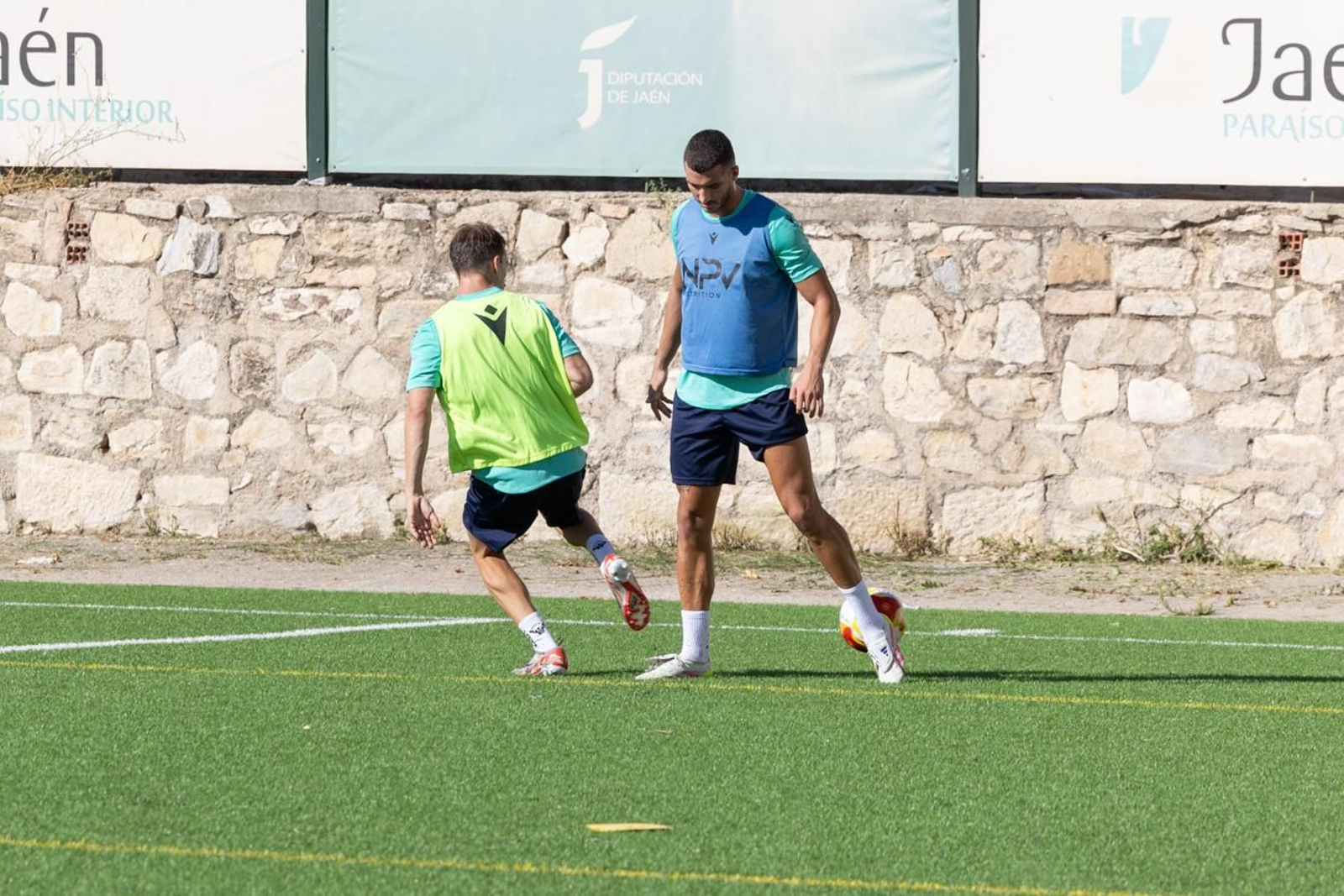 El primer entrenamiento del Real Jaén de la temporada 2025-26