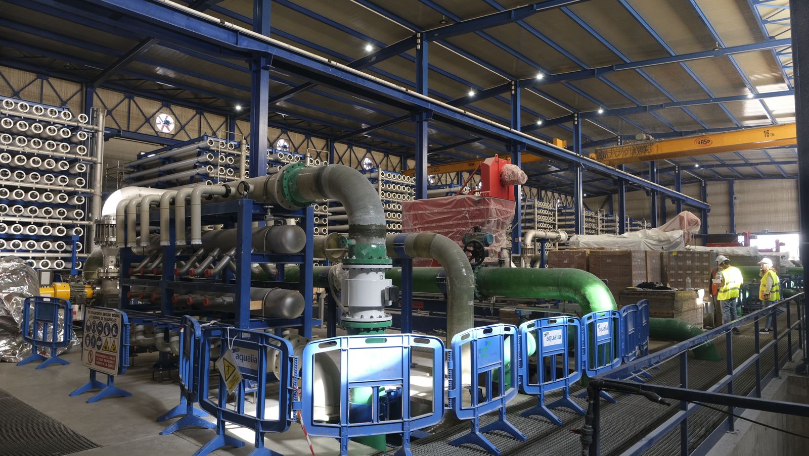 Visita a la desaladora Mar de Alborán.