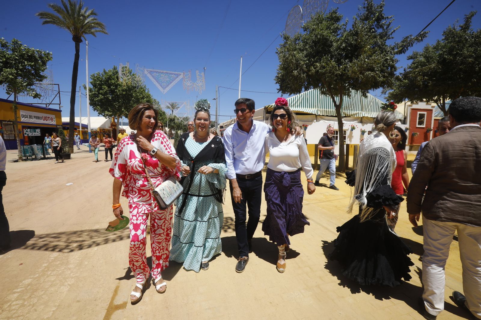 La visita de Juan Marín a la Feria de Córdoba, en imágenes.