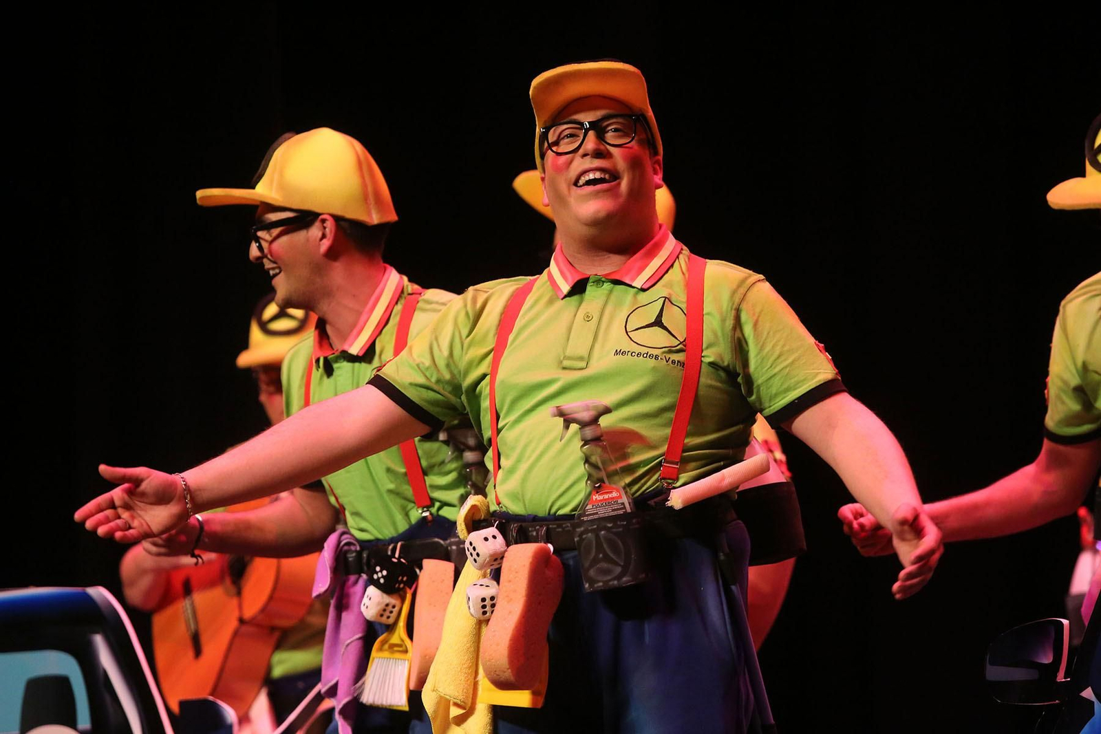 Cuarto día de preliminares del Carnaval Colombino en imágenes