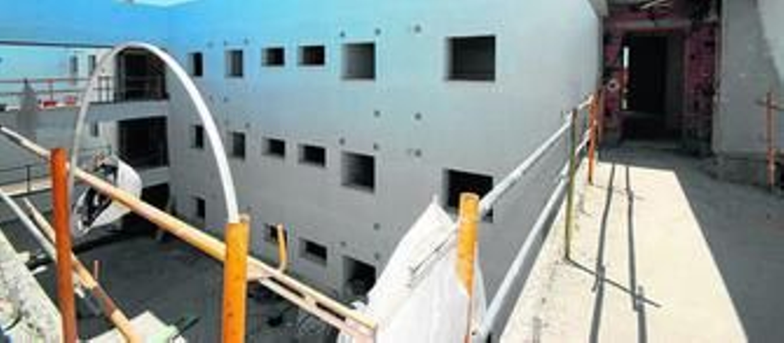 Una de las viviendas de VPO.