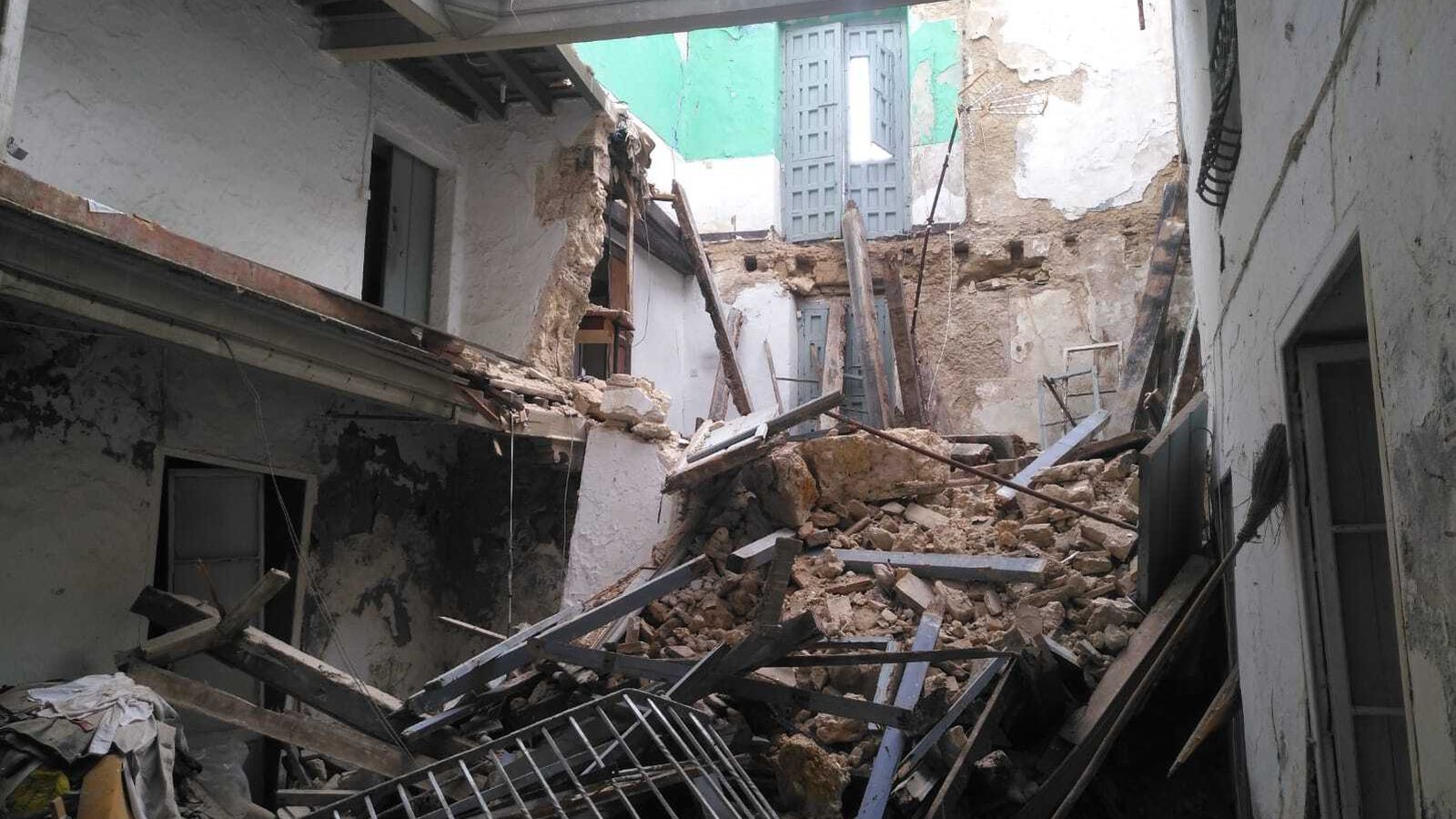 Detalle del interior de la casa.