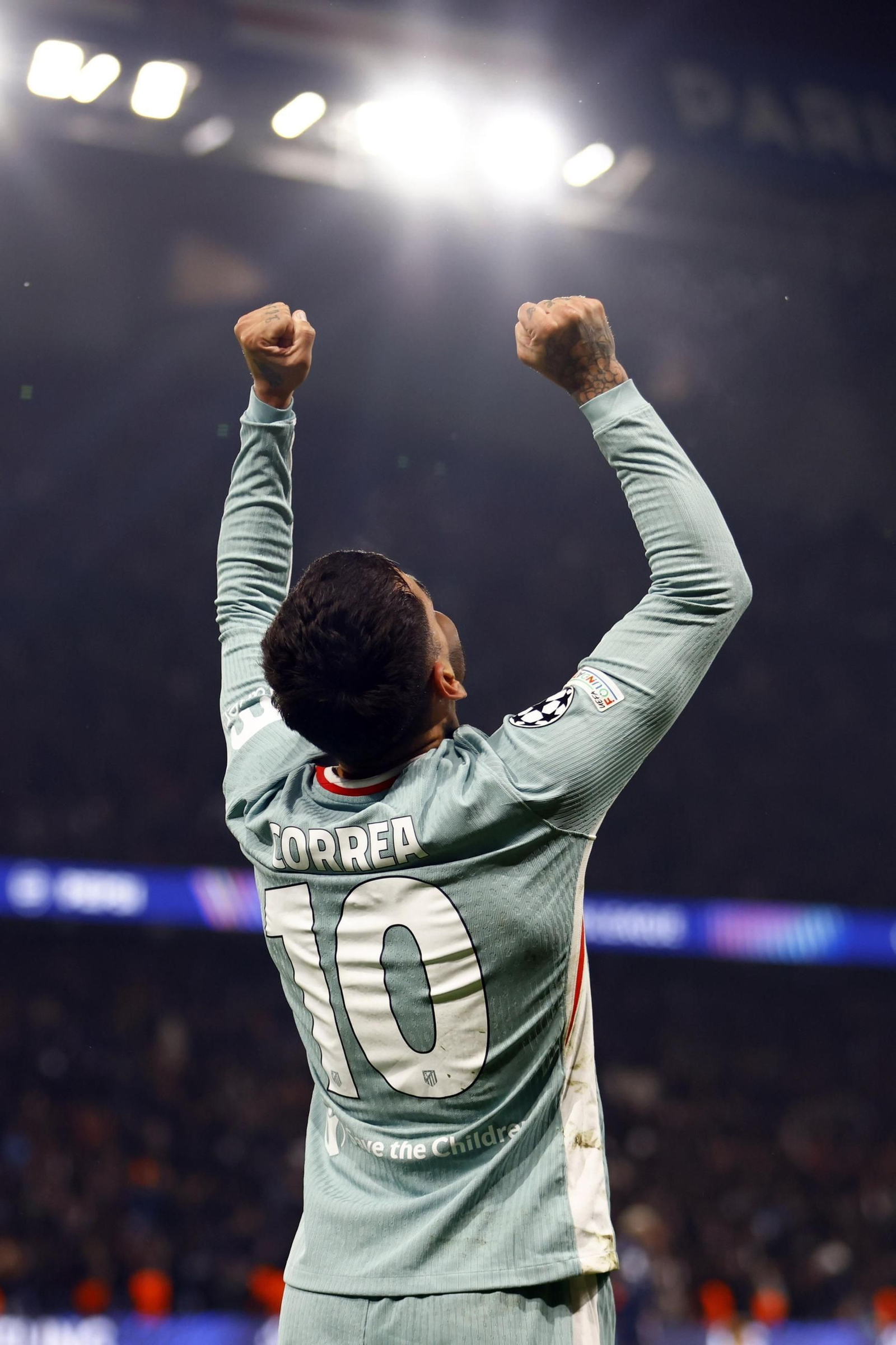 Las fotos del PSG - Atlético de Madrid