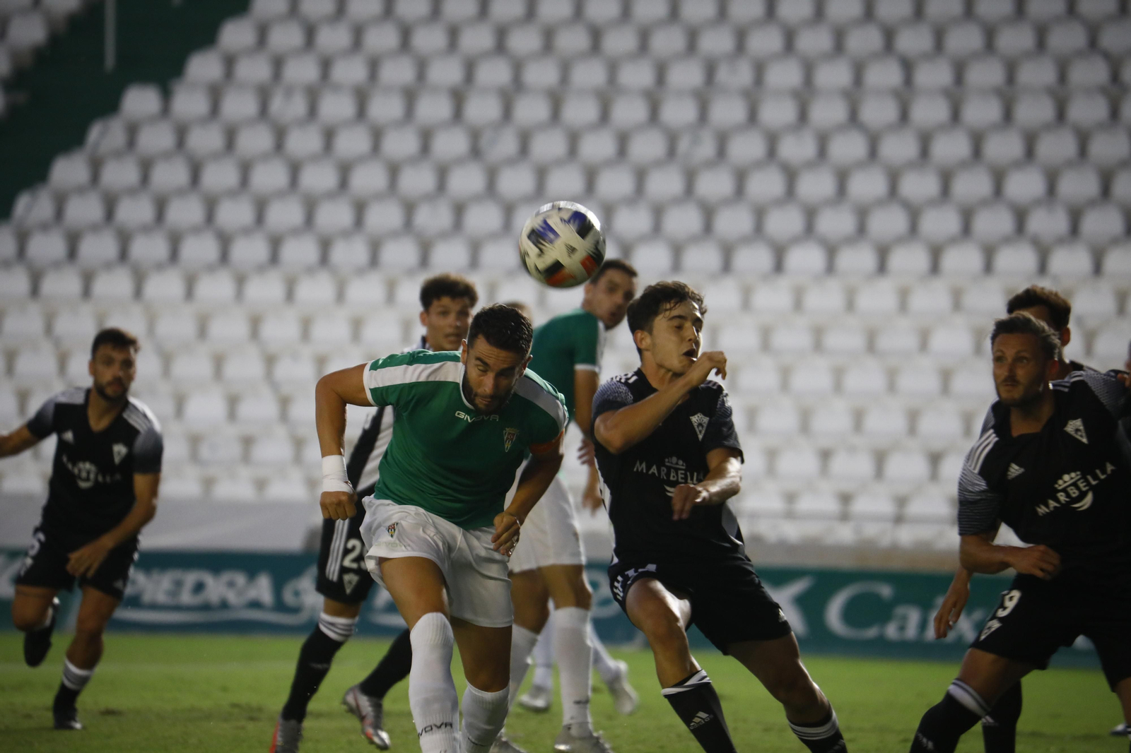El amistoso entre el Córdoba CF y el Marbella, en imágenes