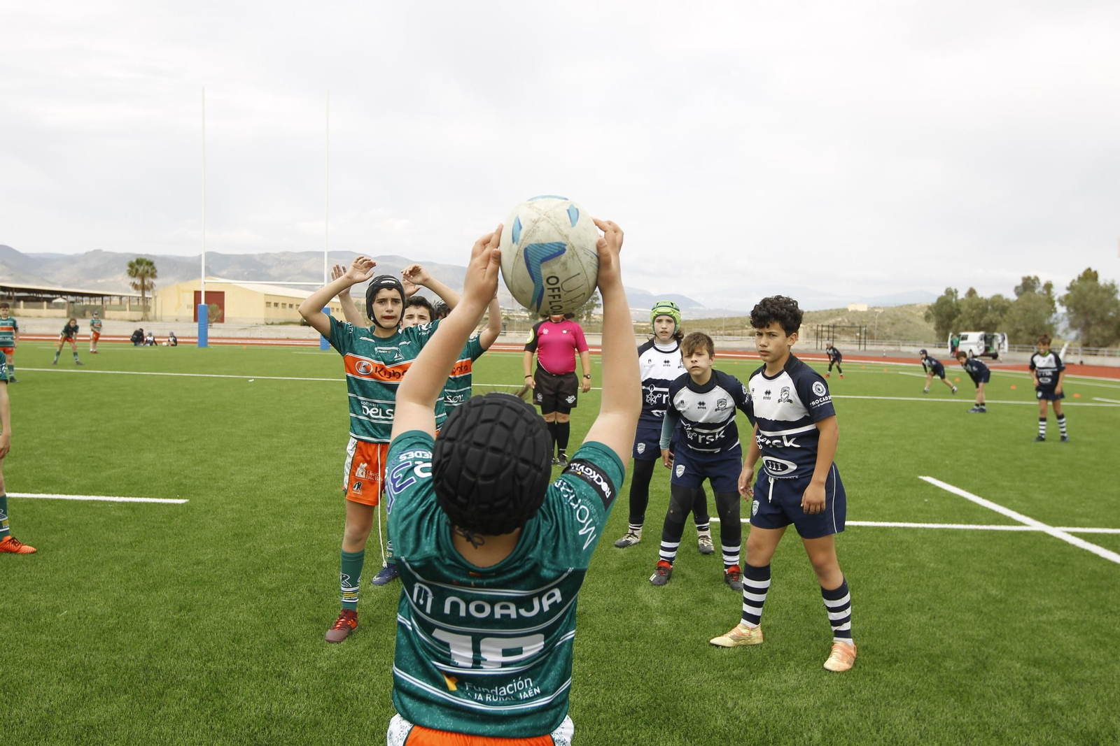 Fotogalería rugby sub-12 andaluz en la Base de La Legión. Viator (Almería)
