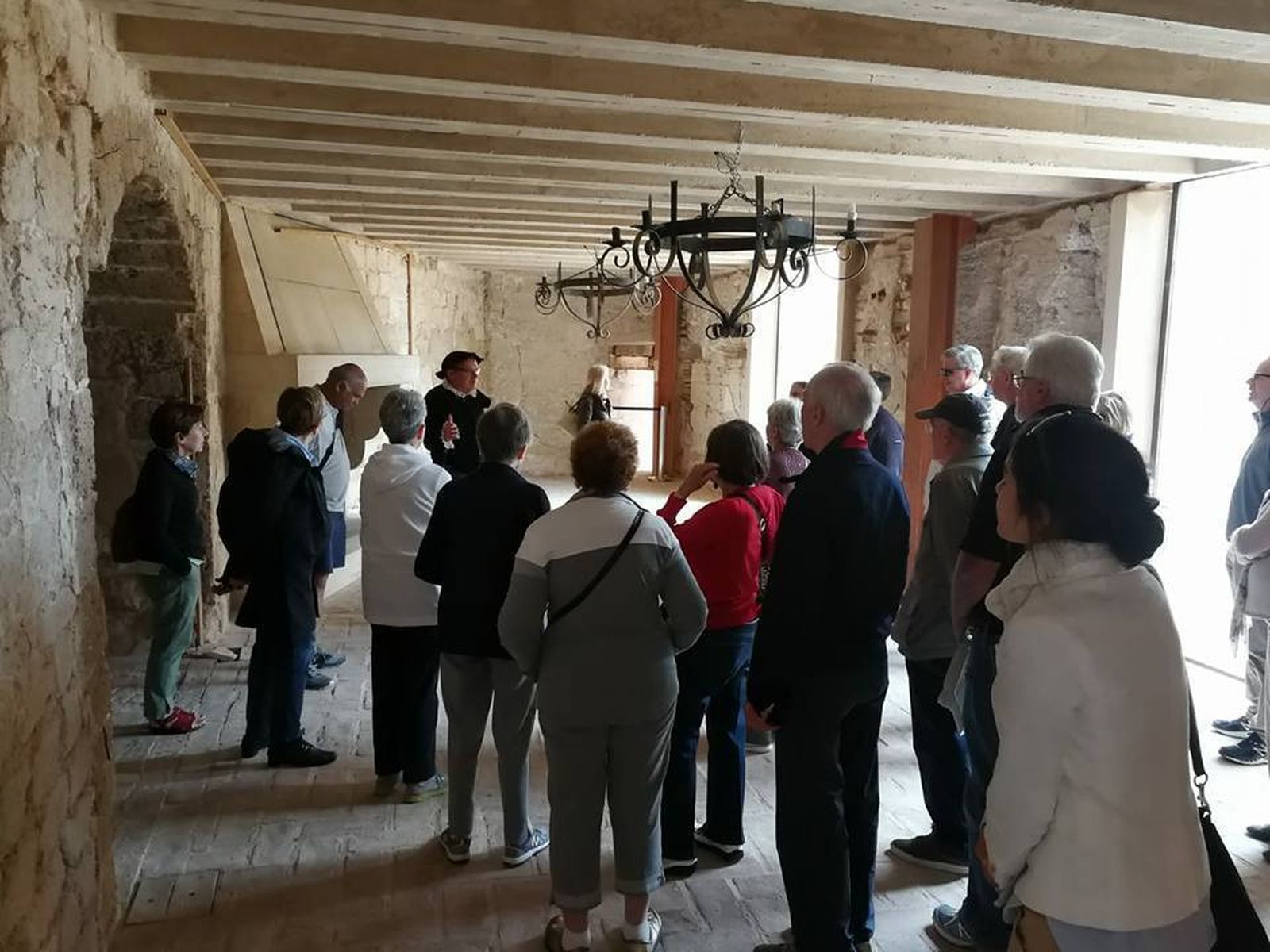 Visita del grupo neoyorquino al Castillo de Vélez- Blanco.
