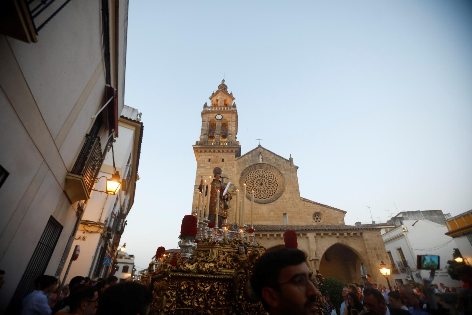 La procesión de San Lorenzo en Córdoba, en imágenes