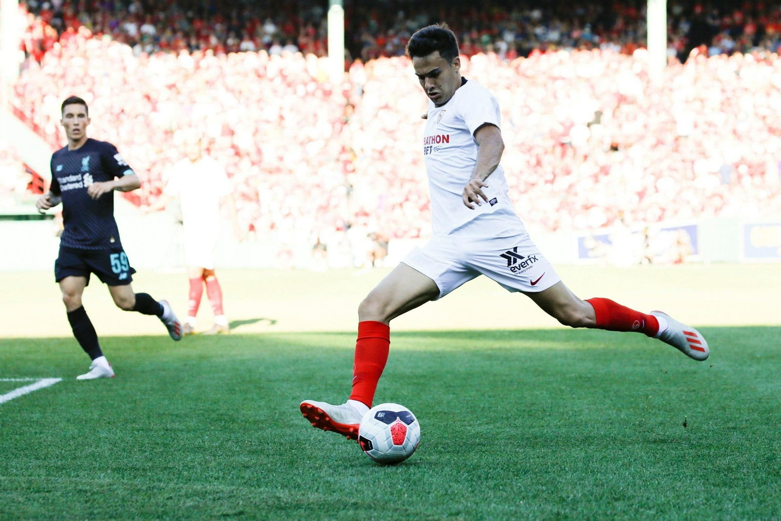 Las imágenes del amistoso Liverpool-Sevilla FC