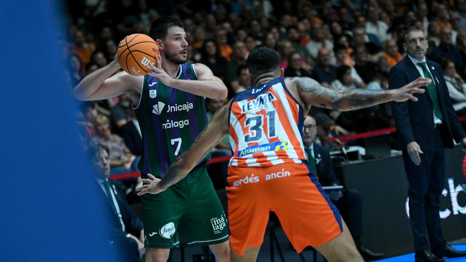 El Leyma Coruña-Unicaja, en fotos