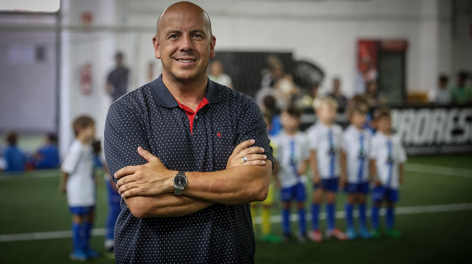 Pedro Curtido, presidente de la delegación en Cádiz de la Andaluza de Fútbol.