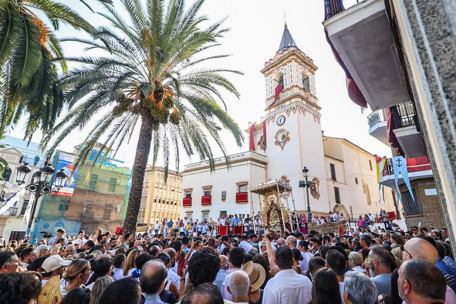 Magna Mariana Huelva 2025: Imágenes de la Virgen de Montemayor en su traslado