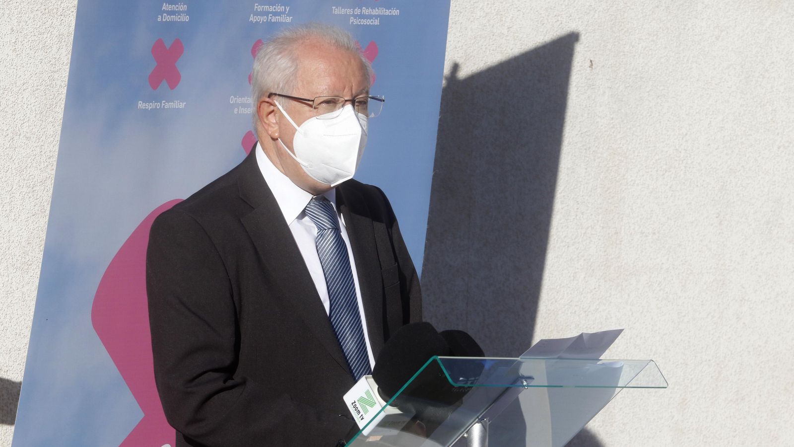 Juan Guijo, durante su intervención en la sede de Asaenec.