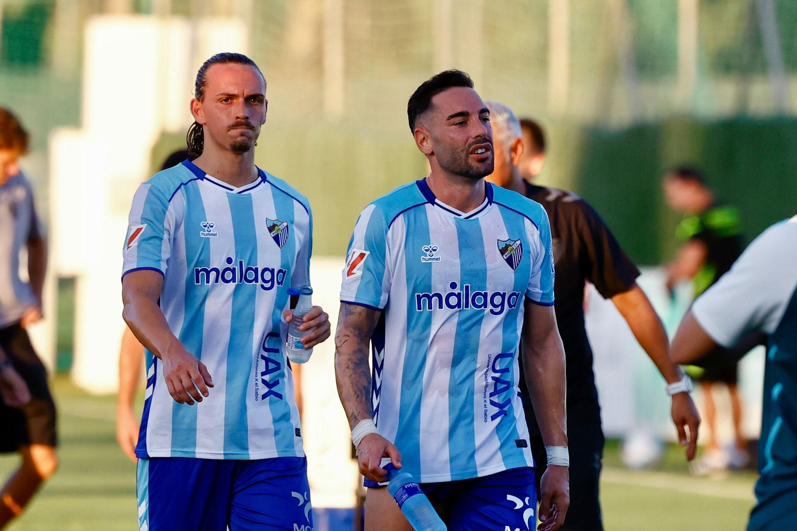 Almería-Málaga CF, en fotos