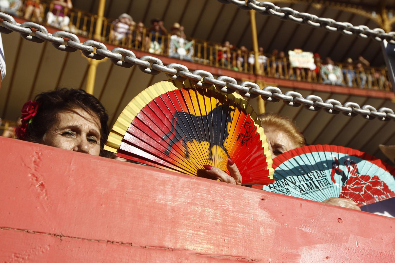 Las mejores imágenes de la corrida de toros de Diego Ventura, Talavante y Pablo Aguado, en Almería