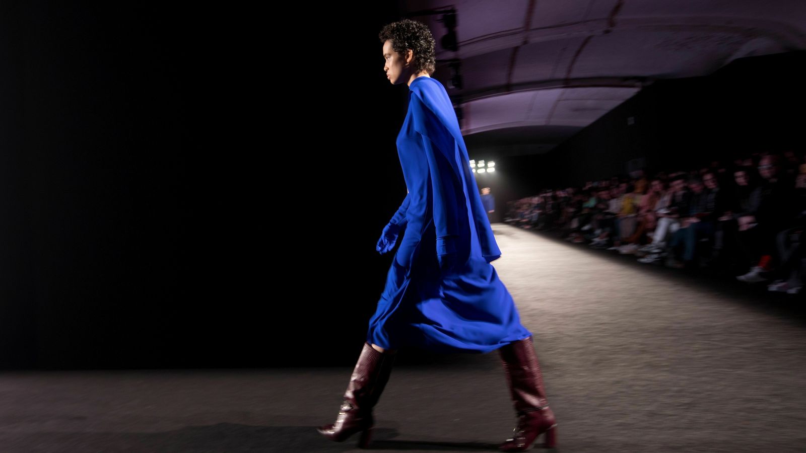 Momento del desfile del diseñador griego Yiorgos Eleftheriades en la '080'.