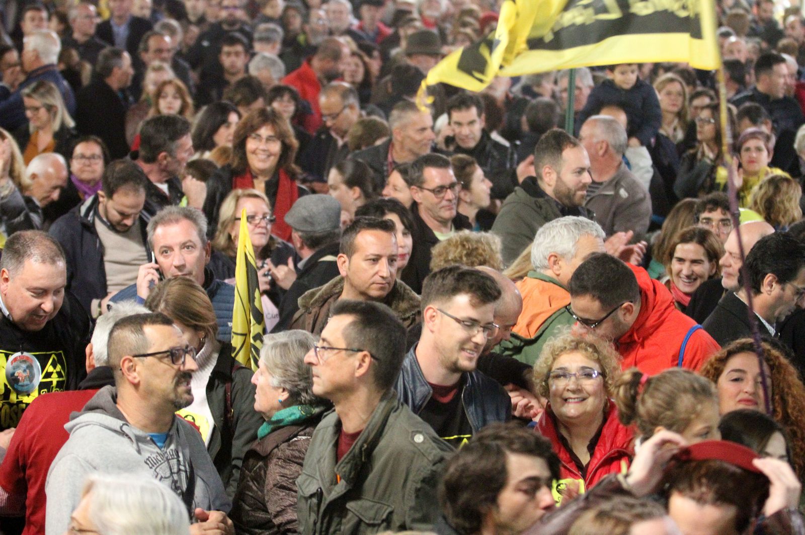 Imágenes de la manifestación contra los Fosfoyesos