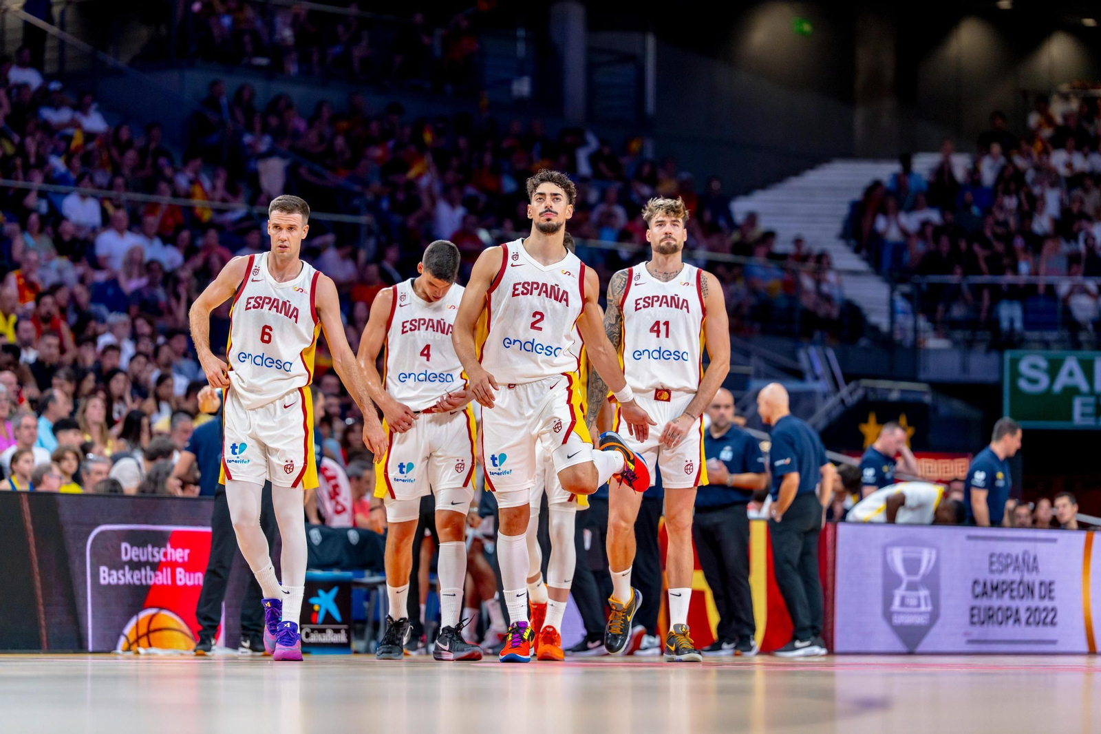 Las mejores fotos del España-Alemania de baloncesto