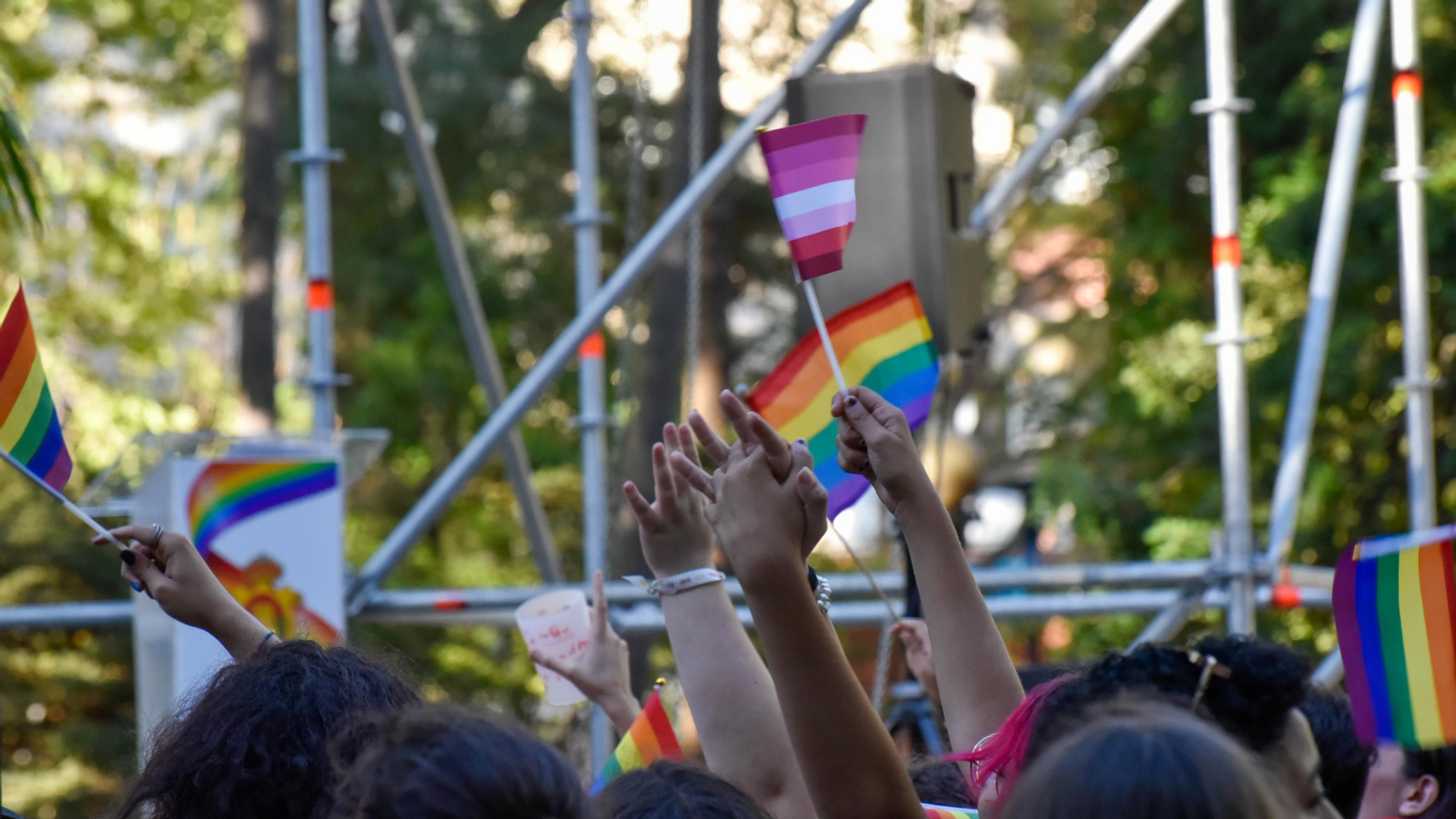Fotos de la celebración del Orgullo LGTBI en Algeciras con Manolita Chen