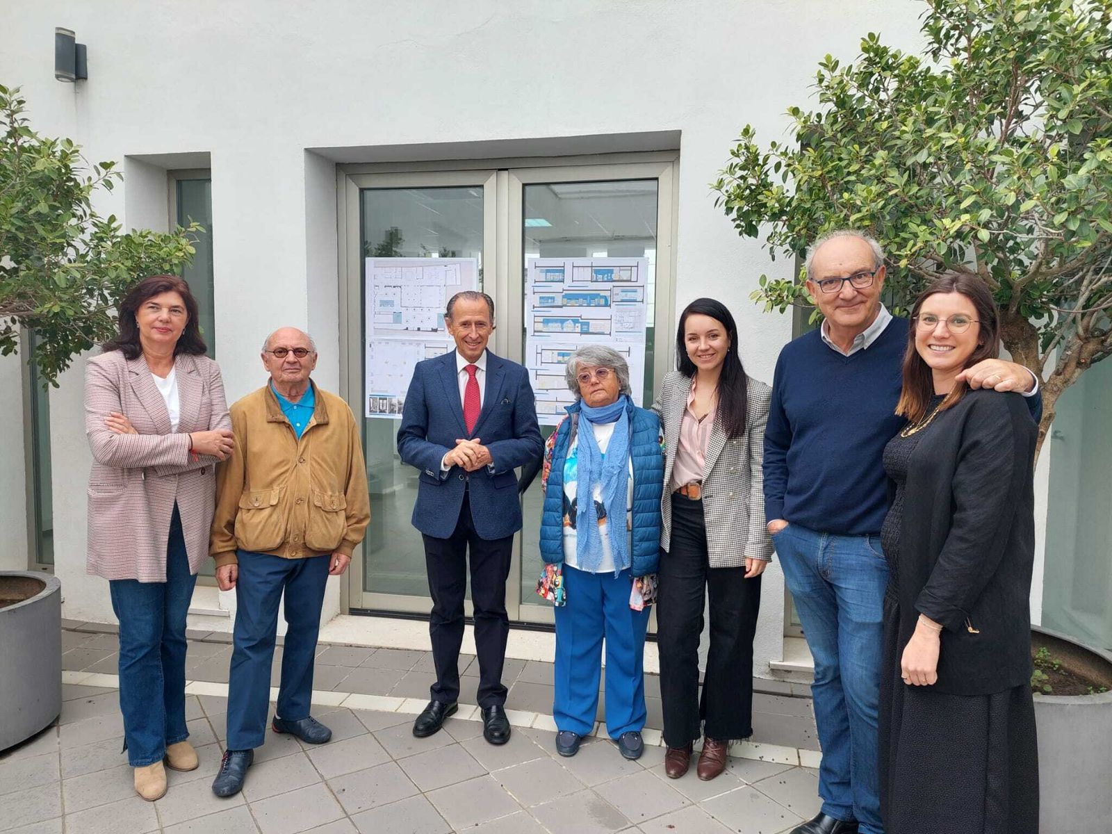 El alcalde anuncia la adjudicación de los trabajos en este espacio.