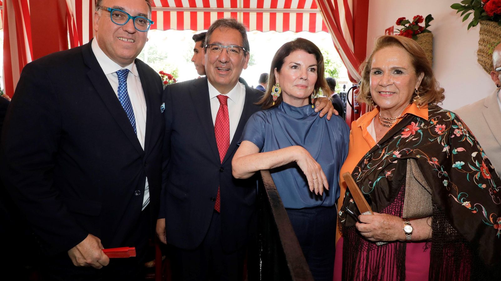 Arturo Bernal, Antonio Pulido, Anabel Morillo y Concha Yoldi.