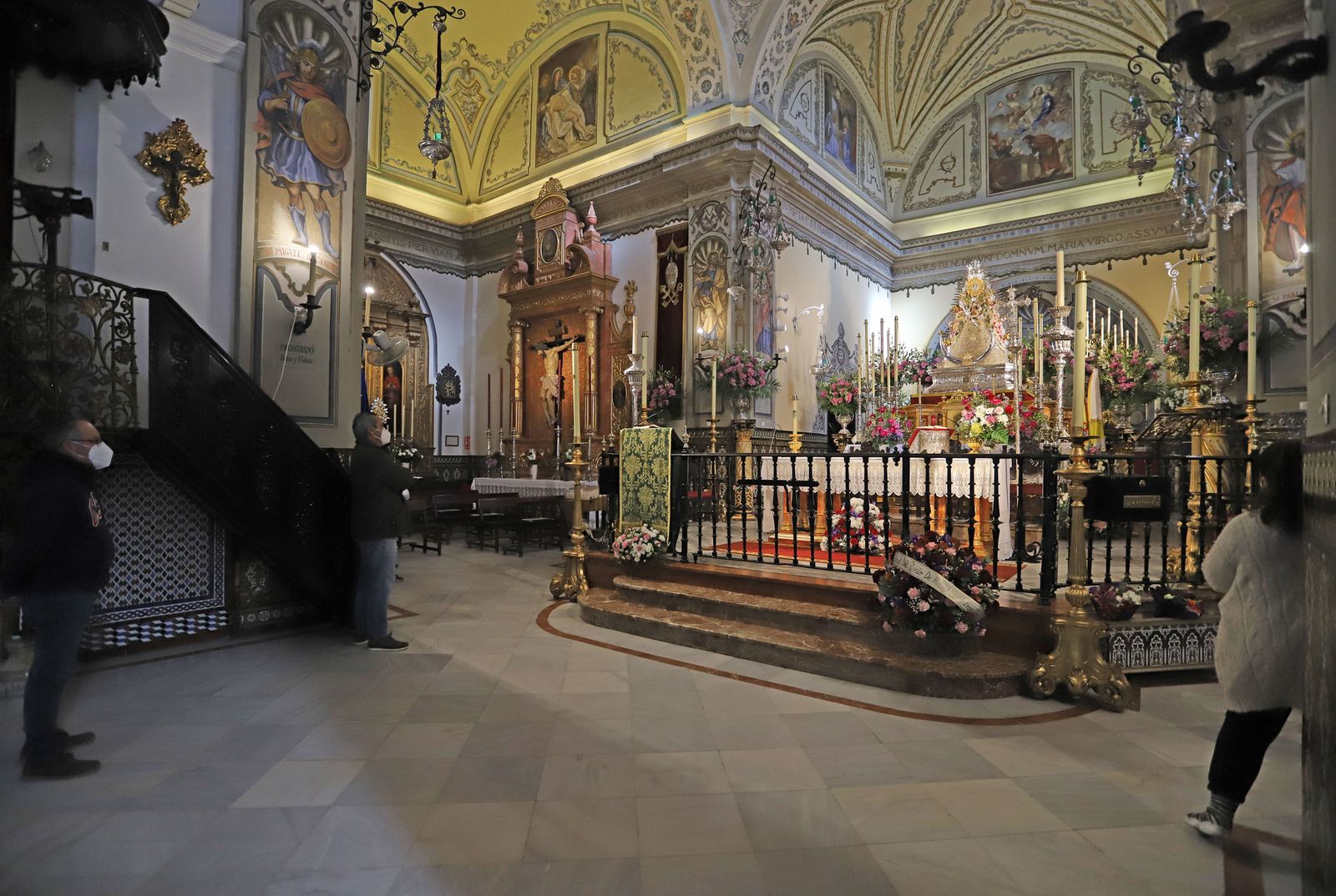 Imágenes de la Virgen del Rocío en Almonte