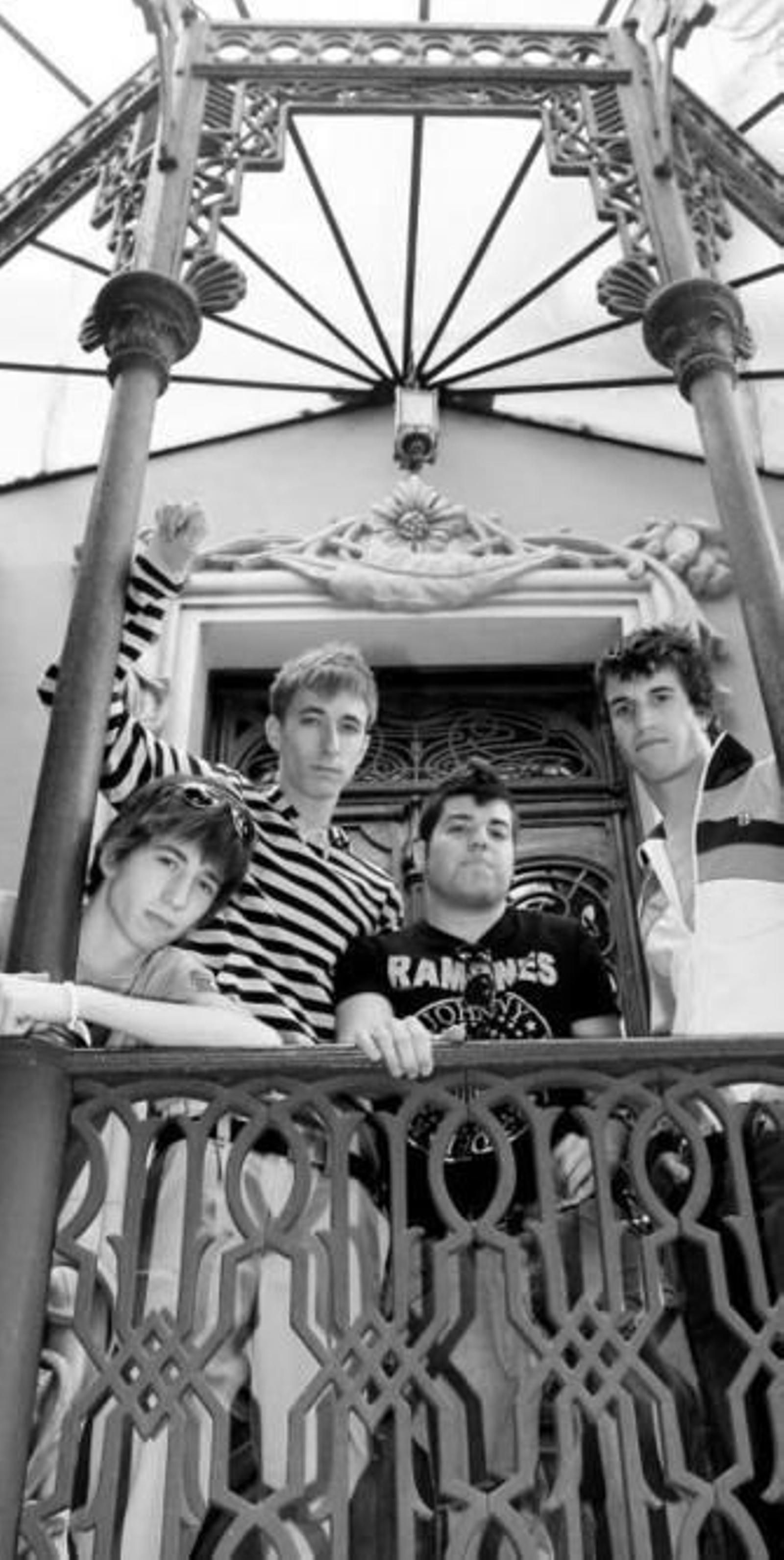 Tomás, Juanma, Guille y Dani, miembros de Plantran.