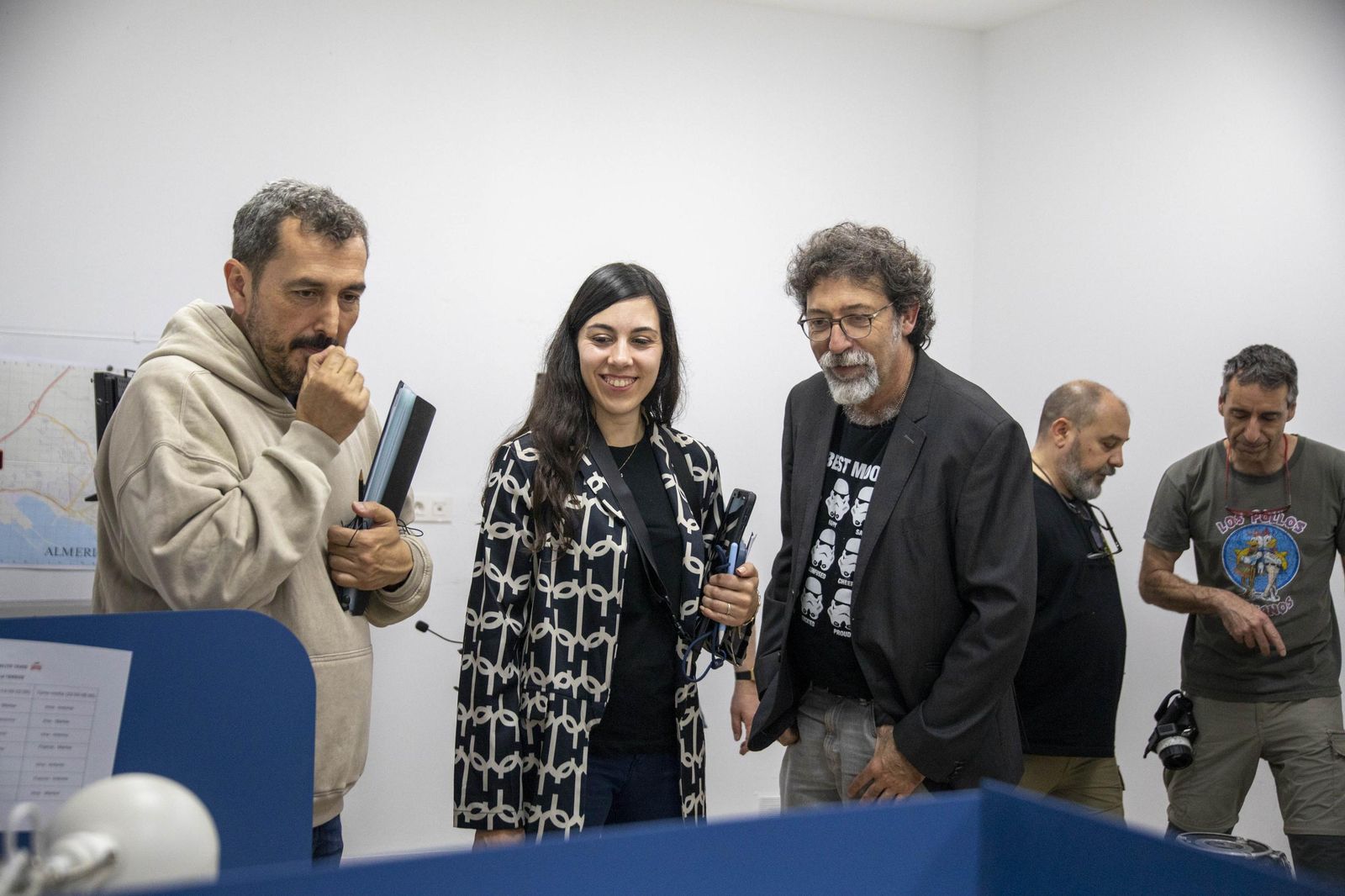 Las imágenes del rodaje del Corto Interferencias en Almería